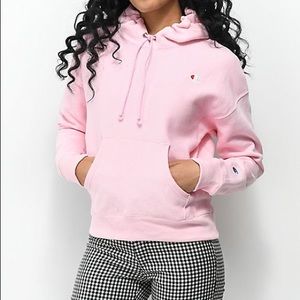 Light pink Champion Hoodie
